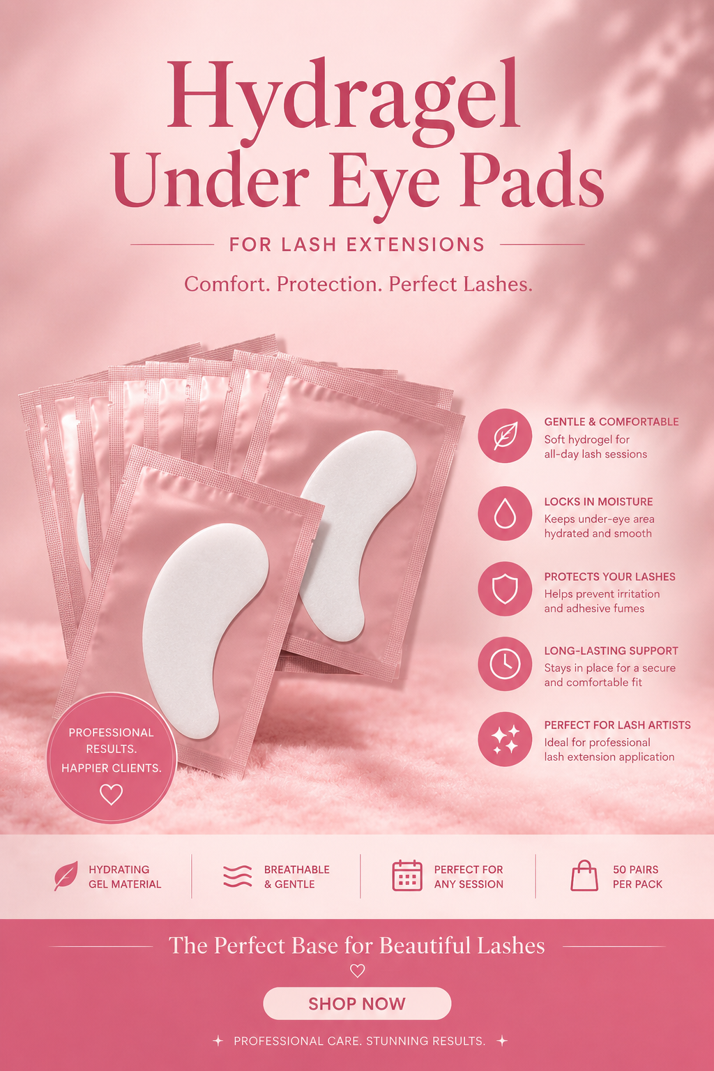 Hydrogel Eye Pads
